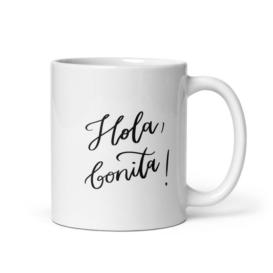 Ceramic mug "Hola, bonita!"