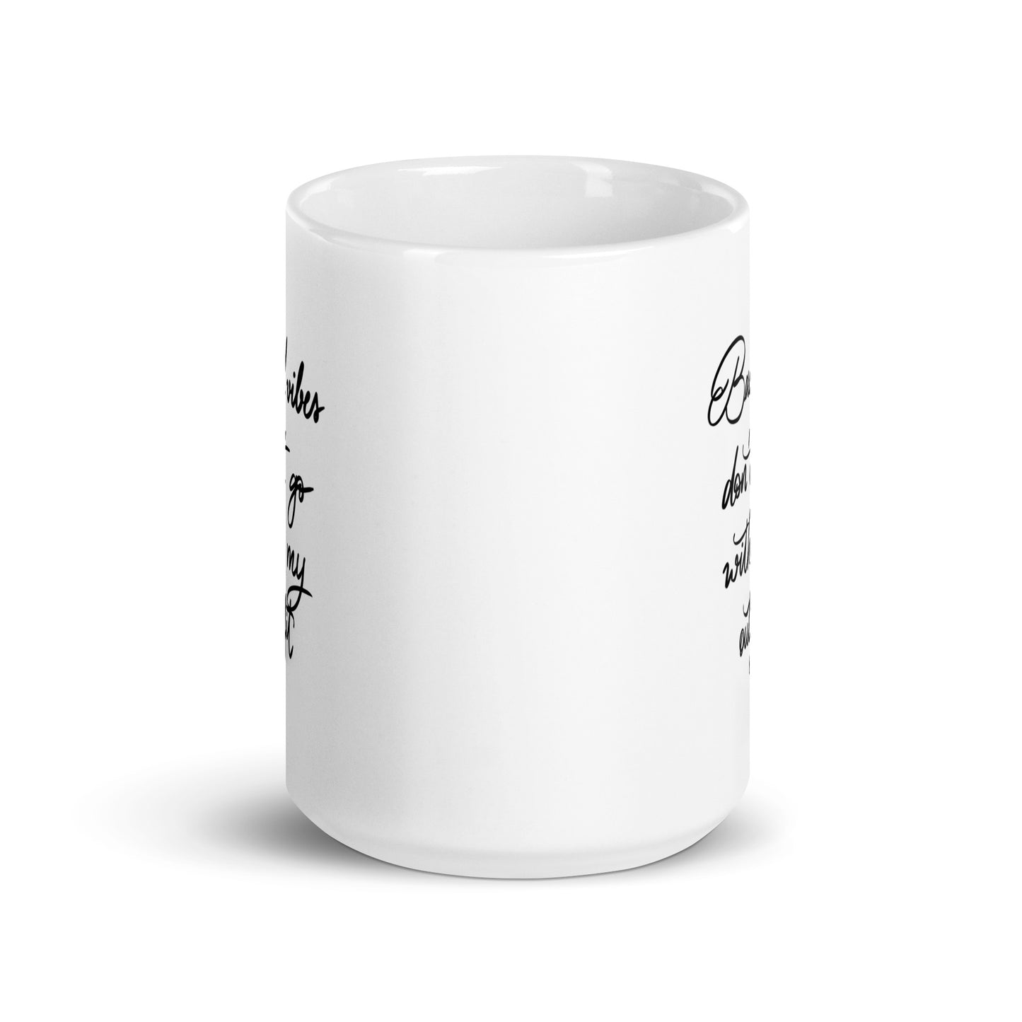 Ceramic mug "Bad vibes"