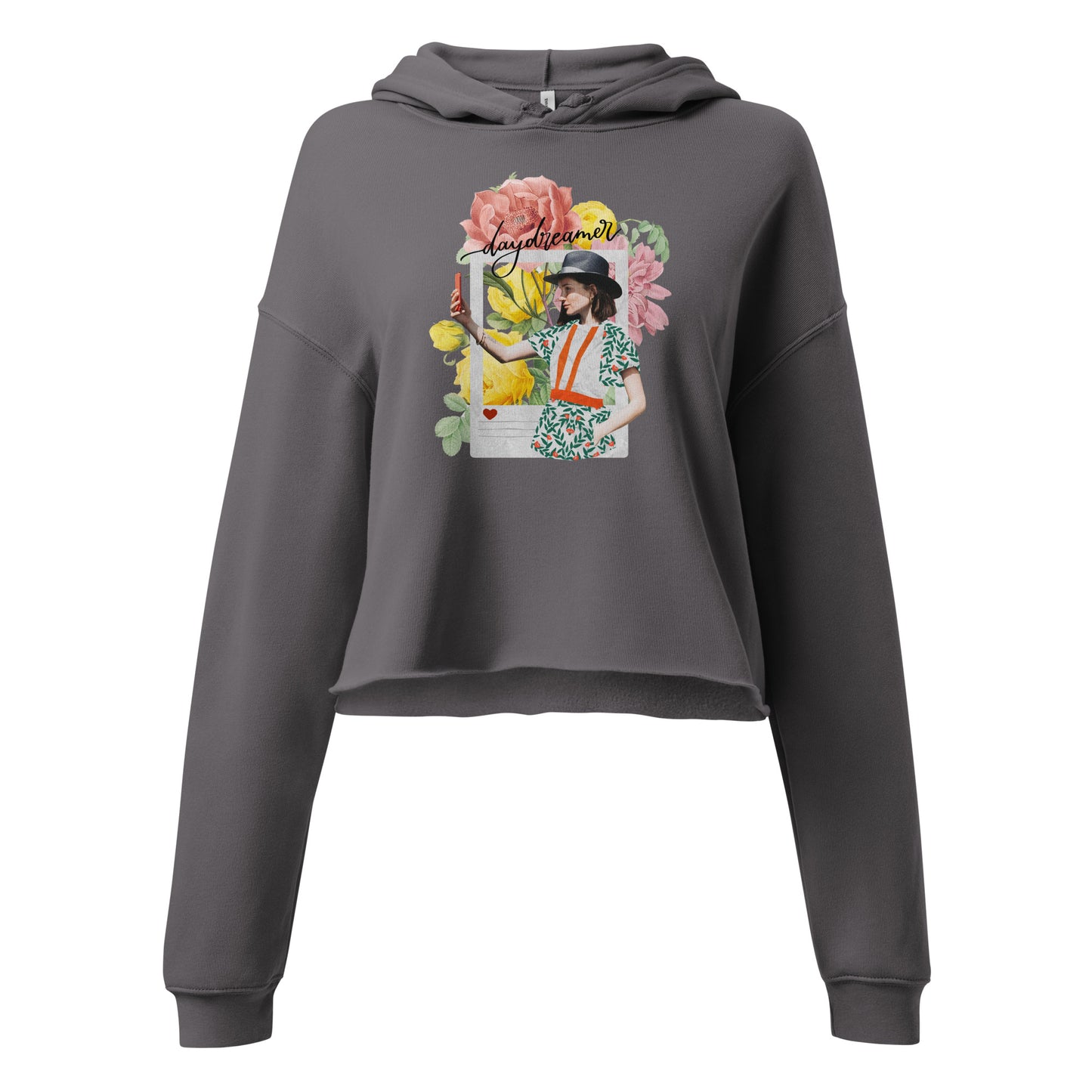 Cropped hoodie "daydreamer"