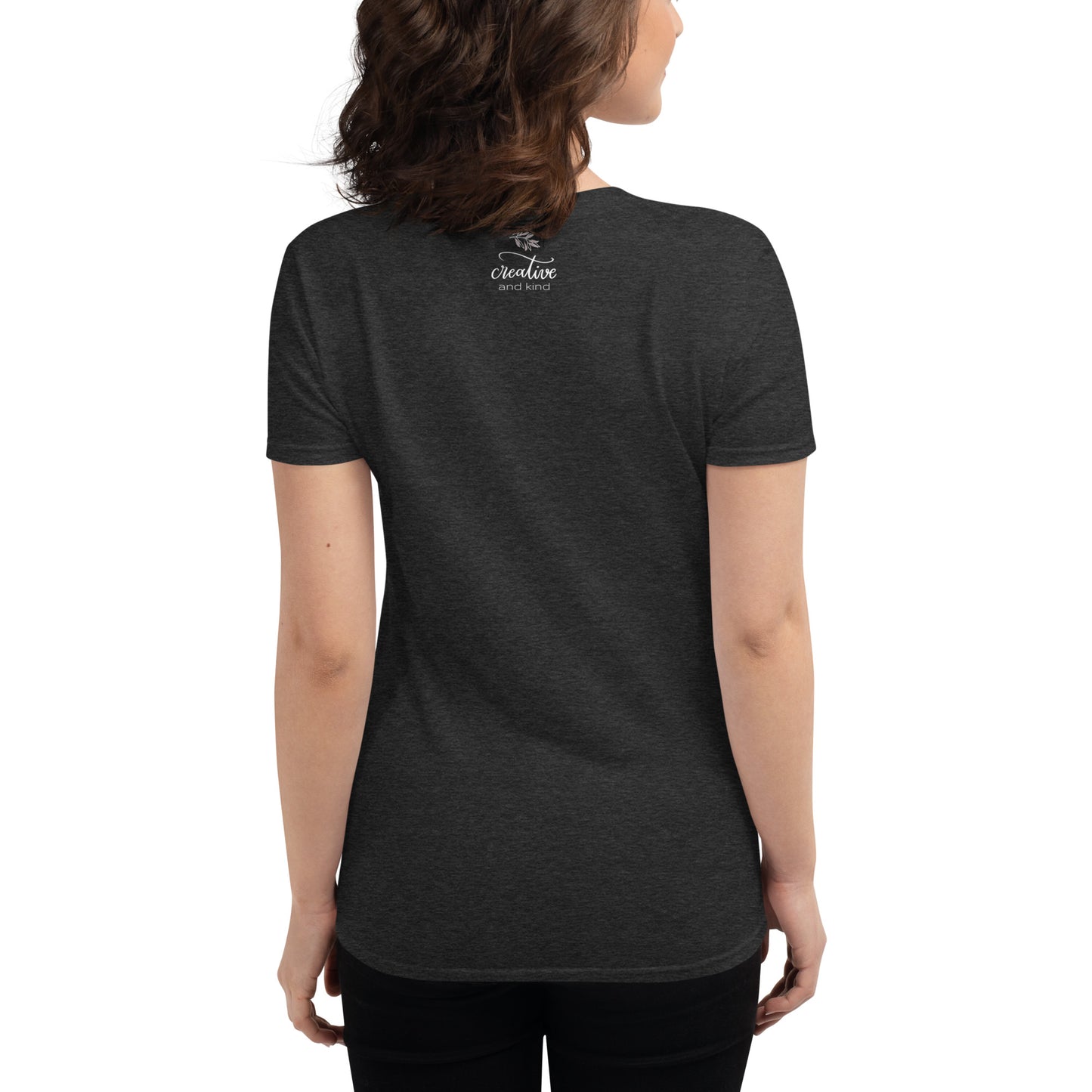 Women's short sleeve t-shirt "Namaste"