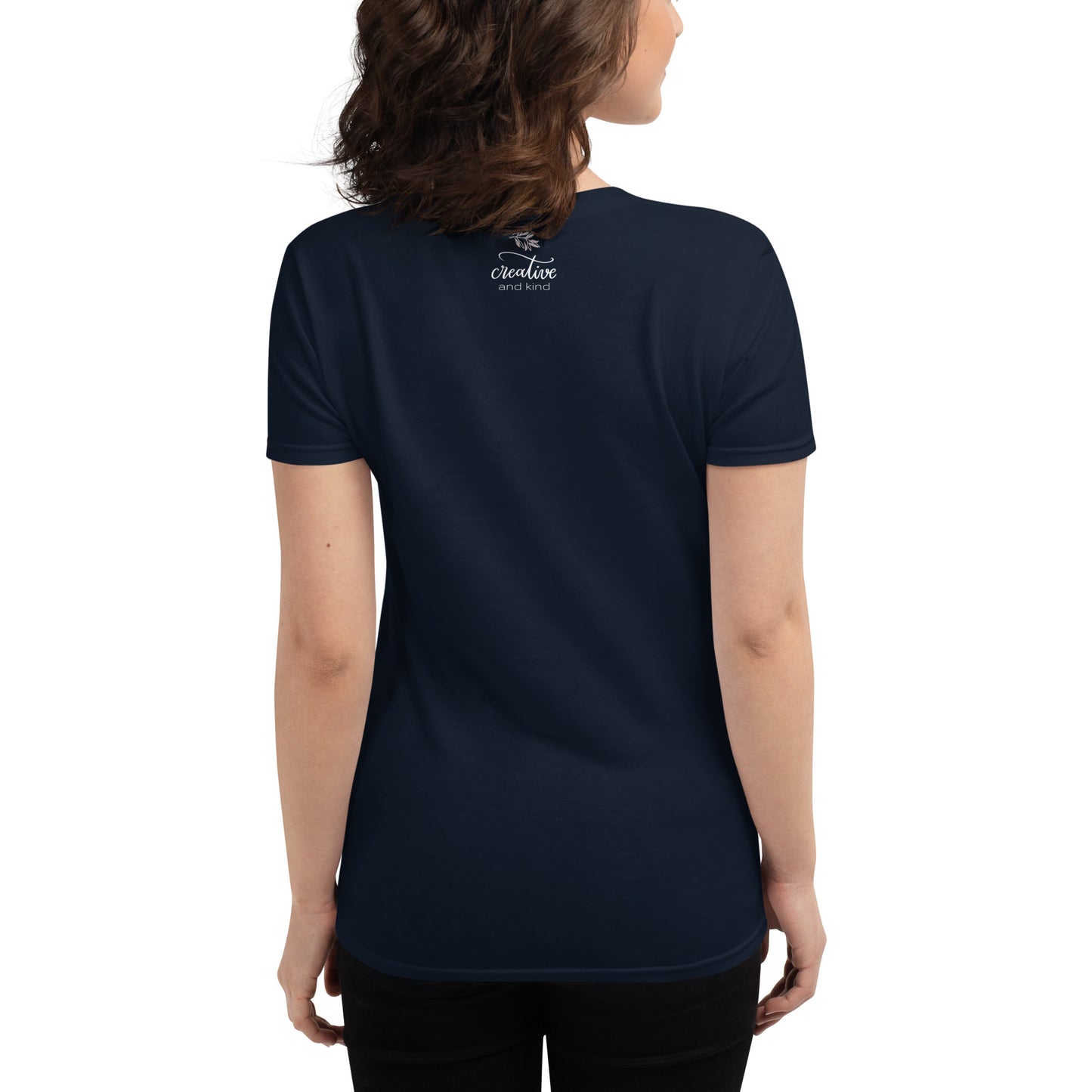 Women's short sleeve t-shirt "Be kind"